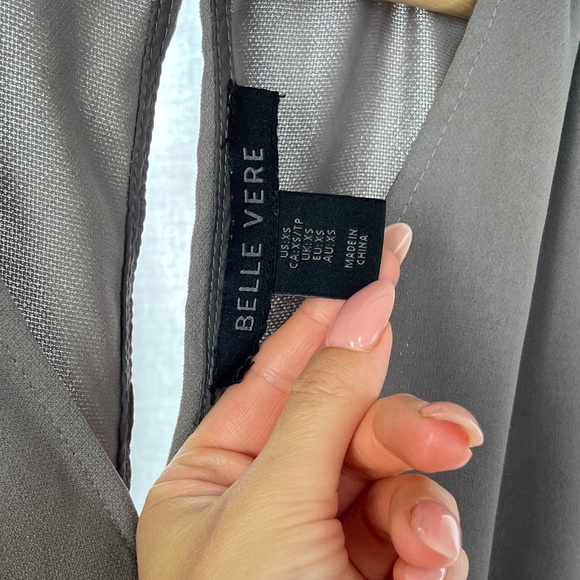 Gorgeous Silvery-Grey Romper - Picture 3 of 6